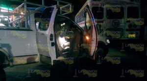 Se Estampa Contra Camión Pasajeros