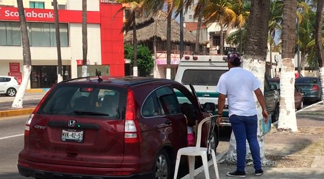 Turistas Quejan Cobro Franeleros Veracruz