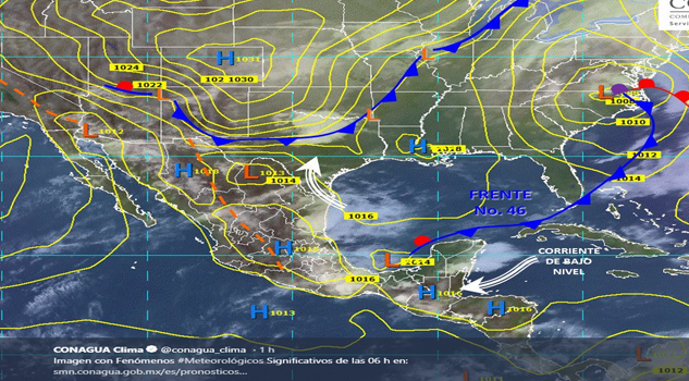 lluvias y más lluvias en gran parte del país
