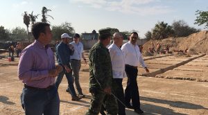 Visita a las zonas afectadas por los sismos en Oaxaca