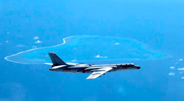 China lleva bombarderos nucleares a zona en disputa China Lleva Bombarderos Nucleares Zona Disputa