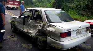 Policía Impactado Camioneta Repartidora