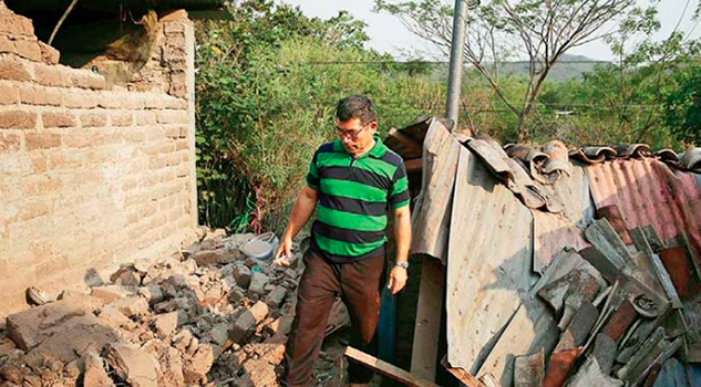 Reportan 1,291 Damnificados Terremotos El Salvador