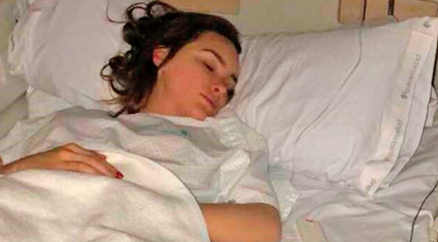 Belinda sale de operación por piedras en el riñón