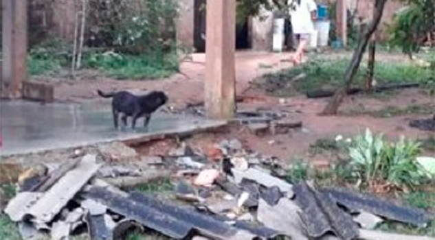 Cae tromba en Acayucan, Veracruz; deja severos daños