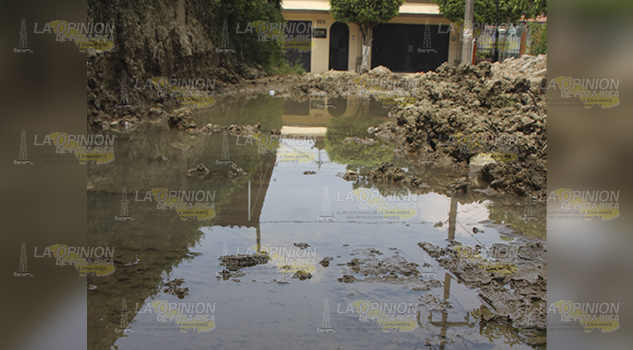 Imparable fuga de agua