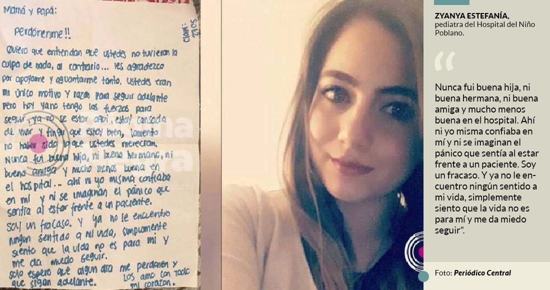 Pediatra de hospital público de Puebla se suicida; denuncian presunto acoso de sus superiores