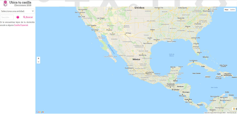 Cómo encontrar la casilla en la que me tocará votar por internet en México