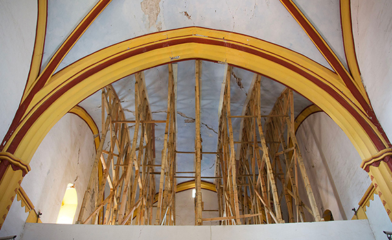 Avanza en Oaxaca recuperación del patrimonio cultural afectado por sismos