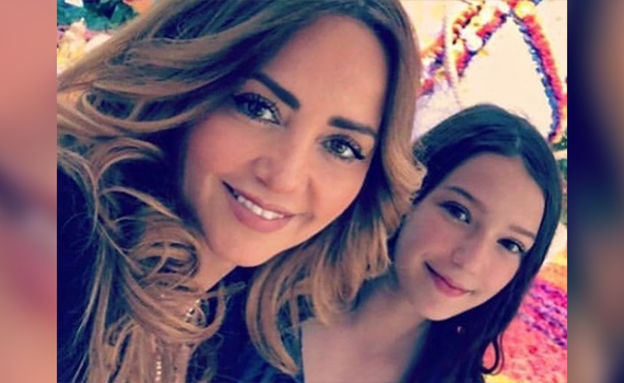 Mía, hija de Andrea Legarreta cautiva con su belleza y cuerpo