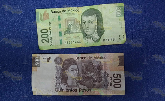"Aguas" con los billetes falsos
