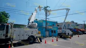 CFE realiza mantenimiento de líneas de conducción CFE Realiza Mantenimiento Líneas Conducción