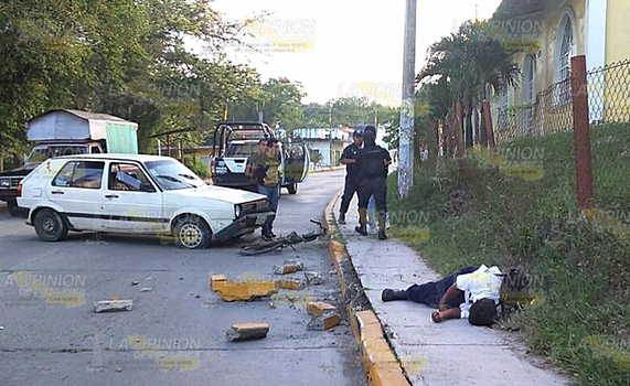 Ebrio casi mata a ciclista
