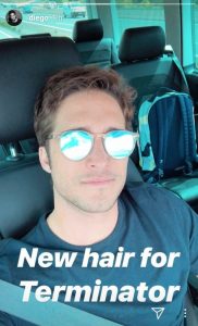 Diego Boneta estrena look para 'Terminator'