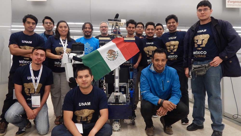 "Justina" y "Takeshi", los robots de la UNAM que lograron el segundo lugar en la Robocup 2018 de Canadá