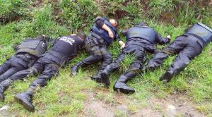 Huachicoleros disparan a policías, mueren 5 uniformados Huachicoleros Disparan Policías 5 Uniformados Mueren