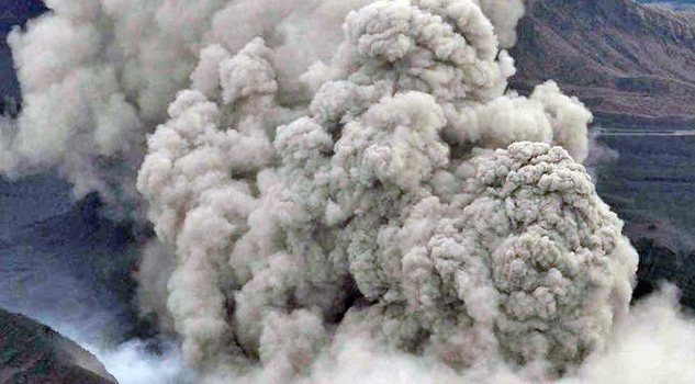El volcán de Fuego disminuye su actividad en Guatemala