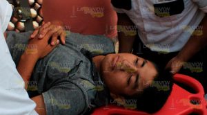 Joven se impacta contra camioneta Joven Impacta Contra Camioneta