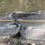 Se levanta tramo de autopista en Oaxaca