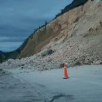 Se levanta tramo de autopista en Oaxaca