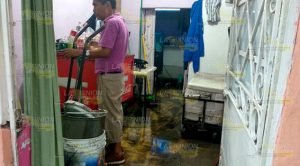 Lluvias causan estragos en Papantla Lluvia Papantla, Inundación