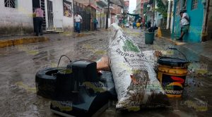 Lluvias causan estragos en Papantla Lluvia Papantla, Inundación