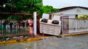 Lluvias causan estragos en Papantla Lluvia Papantla, Inundación