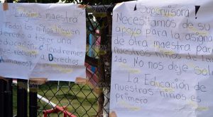 Exigen maestra para jardín de niños de la comunidad Buena Vista en Tihuatlán Padres Familia Protestan Falta Maestro Jardín Niños Buena Vista Tihuatlán