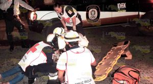 Patrulleros del IPAX arrollan a mujer Patrulla IPAX Arrolla Mujer