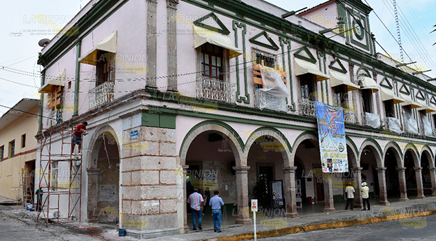 Restauración de los valores arquitectónicos del palacio de Tlapacoyan Restauración Valores Arquitectónicos Palacio Tlapacoyan