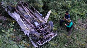 Se le abrió el cofre y terminó en un arroyo Se Abrió Cofre Terminó Arroyo