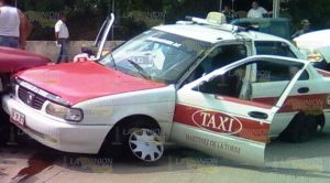 Fuerte choque deja un herido, el inculpado trató de escapar