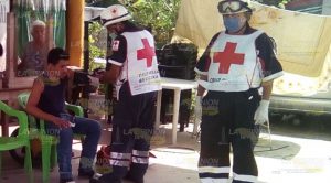 Fuerte choque deja un herido, el inculpado trató de escapar