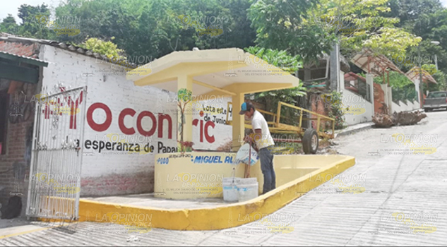 Sin agua familias papantecas