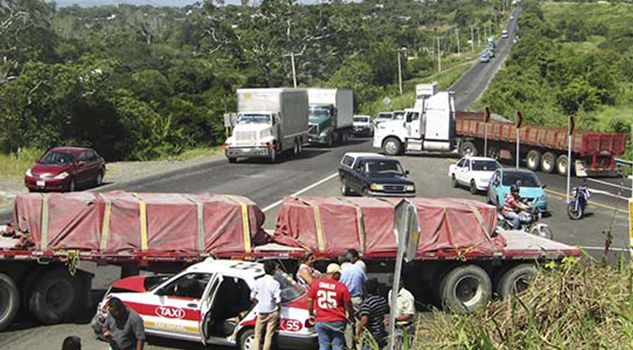 Carreteras federales, peligrosas e inseguras