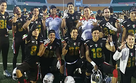 México, Tricampeón Mundial en futbol americano universitario
