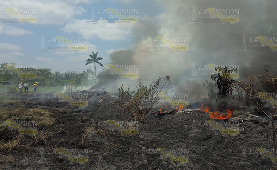 Persiste riesgo de incendios