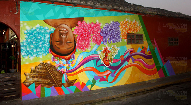 Plasman murales en el centro histórico