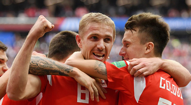 ¡Histórico y glorioso! Rusia debuta con goleada a Arabia en su Mundial