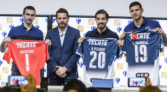 Los nuevos refuerzos ya se pusieron la camiseta de Rayados