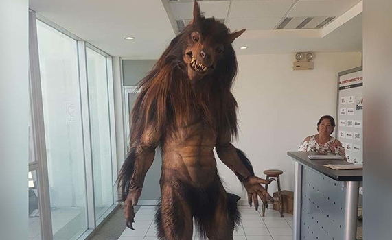 ‘Licaon’, el lobo animatrónico que no será la mascota de los Lobos BUAP, pero sí un interesante proyecto creado en México