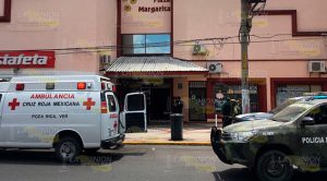 Atraco a Plaza Margarita en Poza Rica
