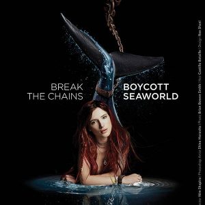Bella Thorne se convirtió en sirena encadenada para boicotear Sea World