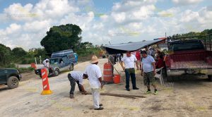 Continúa el bloqueo en construcción de la autopista Tuxpan-Tampico Continúa Bloqueo Construcción Autopista Tuxpan Tampico