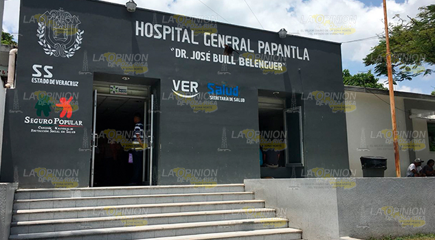 Continúan los trabajos en el Hospital Civil de Papantla Continúan Trabajos Hospital Civil Papantla