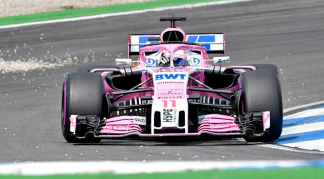 Checo Pérez arrancará décimo en GP de Alemania