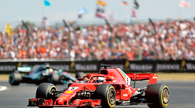 Vettel consigue vibrante triunfo en Silverstone y se afianza en la cima de F1