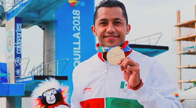 Jahir Ocampo debuta con medalla de Oro en Juegos Centroamericanos