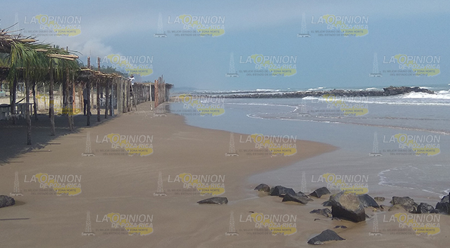 El mar se “come” la zona turística de Tuxpan El Mar Come Zona Turística Tuxpan