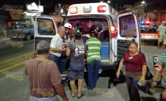 Fuerte accidente deja como saldo una persona lesionada en Tuxpan